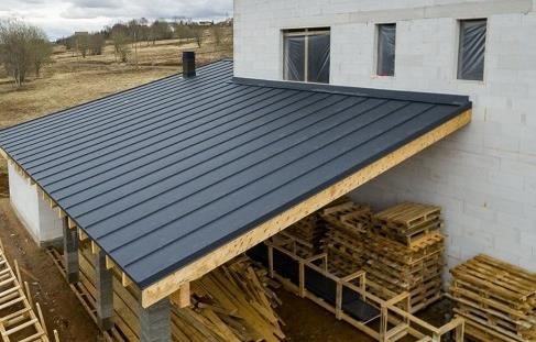 Навіс фальц покриття